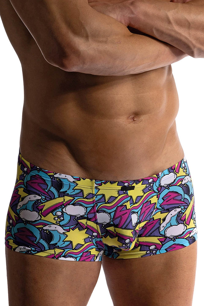 Manstore Micro Pants M800 aus Microfaser mit Cartoon-Druck
