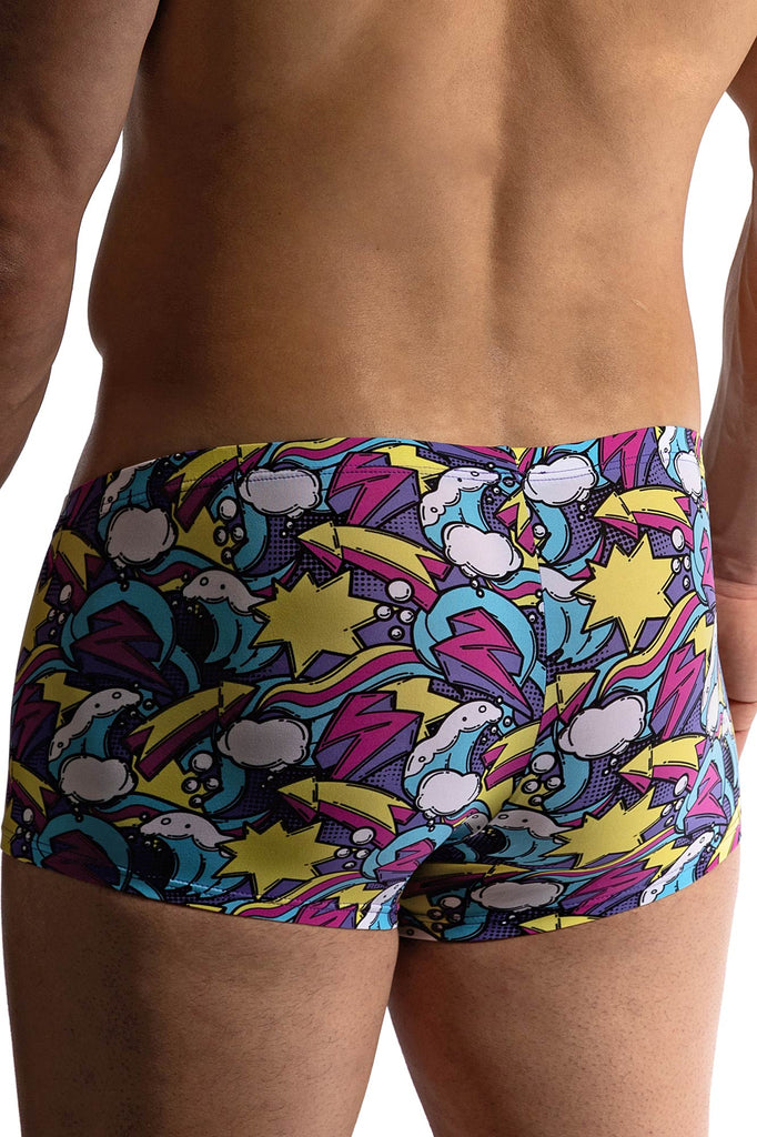 Manstore Micro Pants M800 aus Microfaser mit Cartoon-Druck