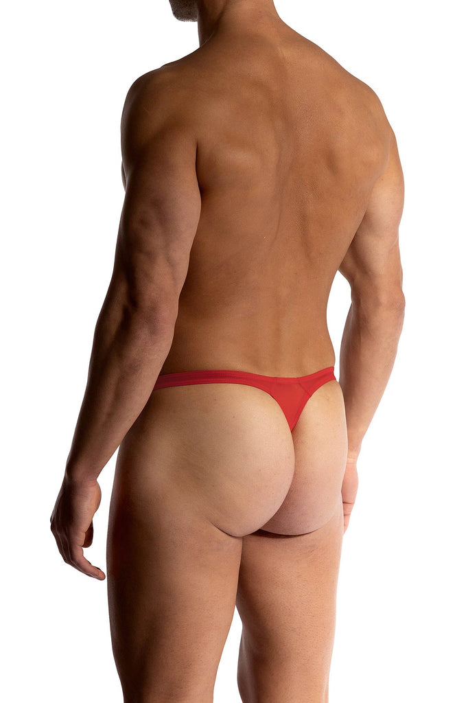 Manstore Tower String M101 in aus Microfaser in Chilirot