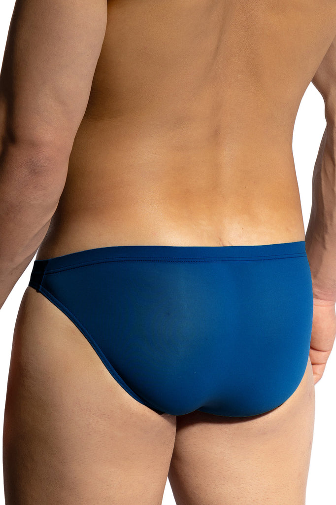 Olaf Benz Brazilbrief RED0965 aus weicher Microfaser in Pacific-Blau