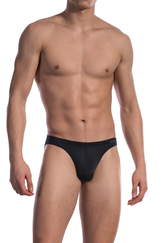 Olaf Benz Brazilbrief RED1201 in Schwarz aus Microfaser