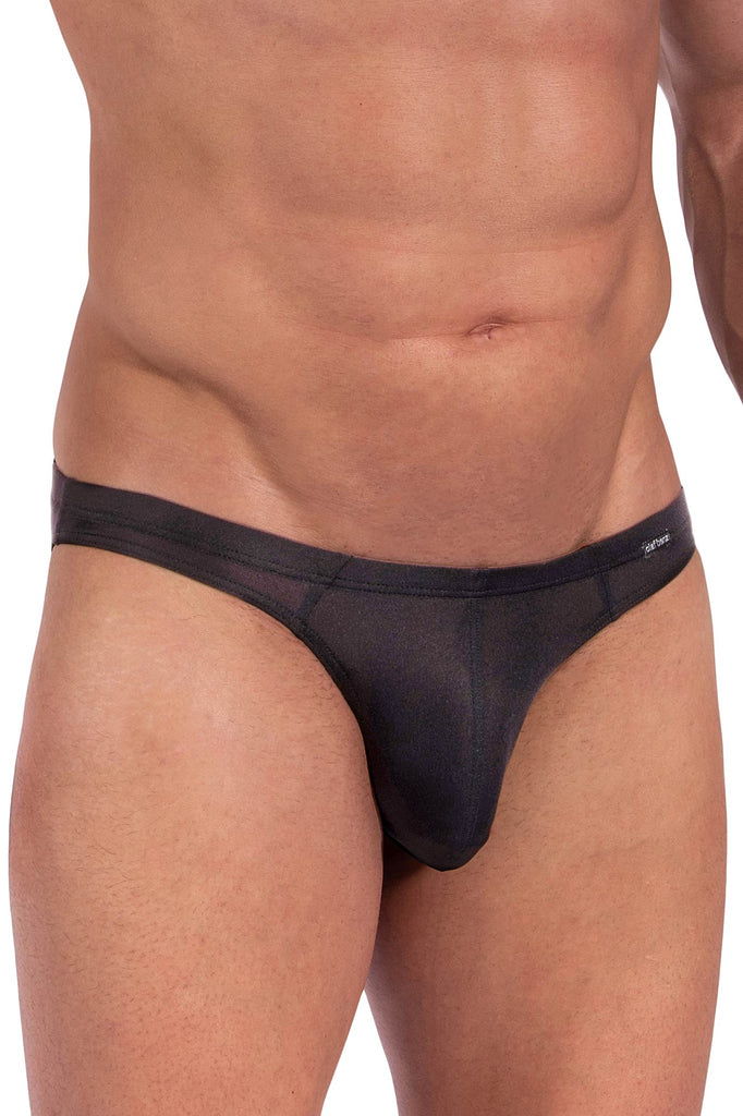 Olaf Benz Brazilbrief RED2363 aus seidiger Microfaser in Schwarz
