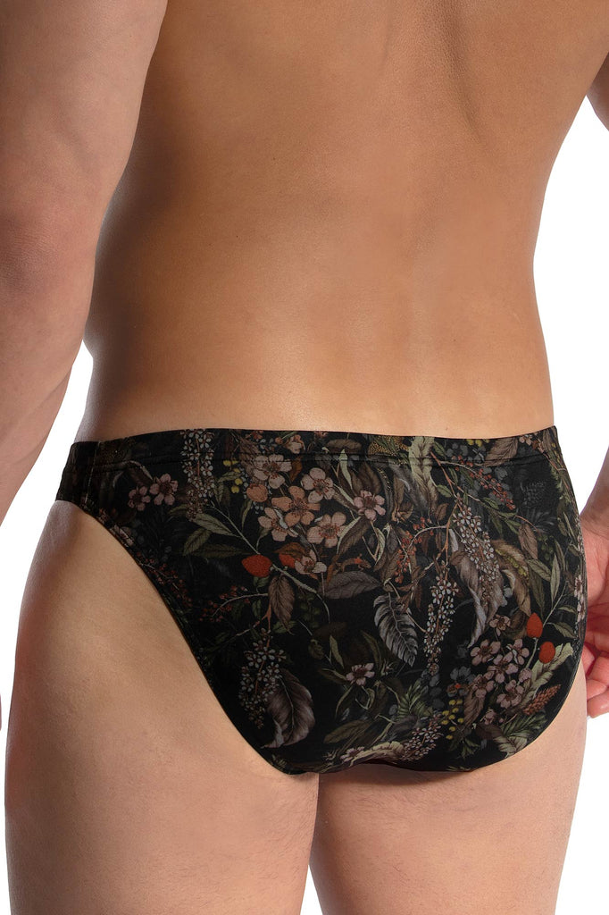 Olaf Benz Brazilbrief RED2478 aus Microfaser mit Jungle-Print