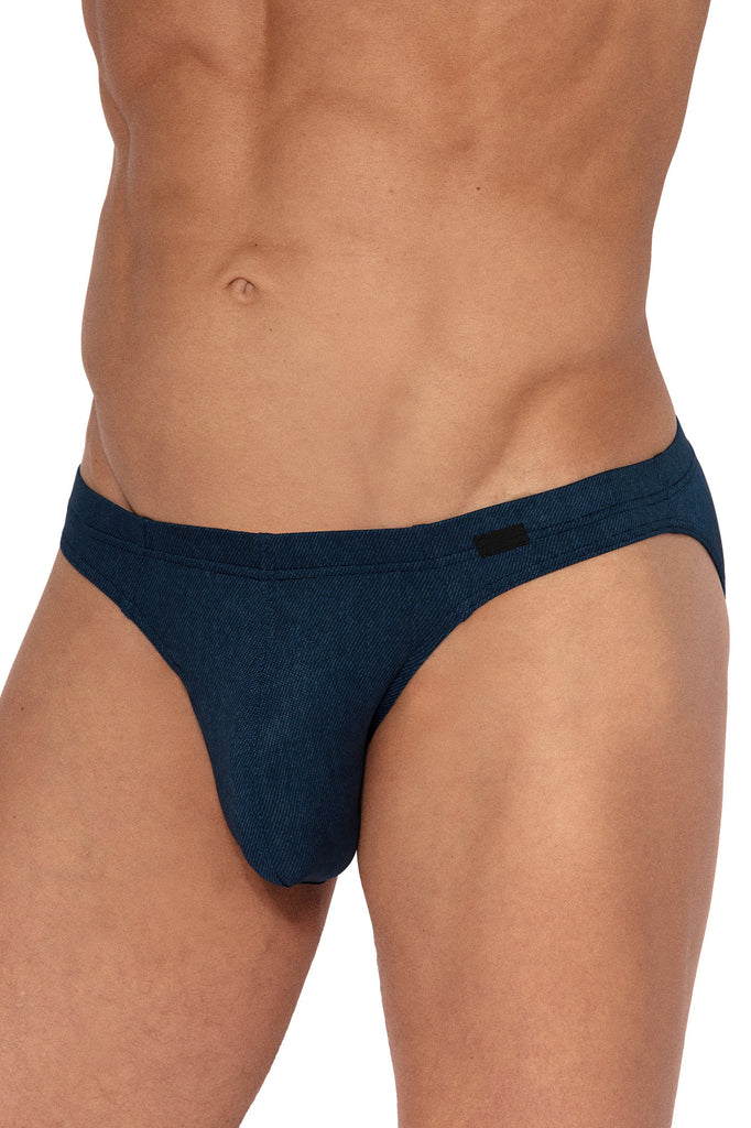 Olaf Benz Brazilbrief RED2565 in Jeansoptik aus weicher Microfaser