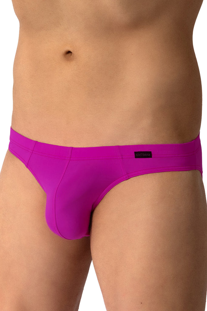 Olaf Benz Brazilbrief RED2607 aus seidiger Microfaser in Magenta