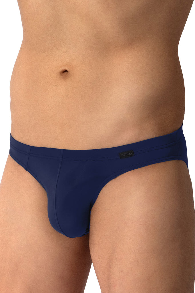 Olaf Benz Brazilbrief RED2607 aus seidiger Microfaser in Navyblau