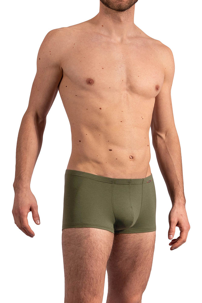 Olaf Benz Minipants RED1601 aus Baumwolle mit Elasthan in Khaki