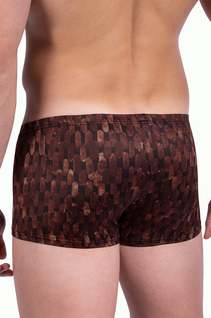 Olaf Benz Mini Print RED2308 in Scale Brown aus Microfaser