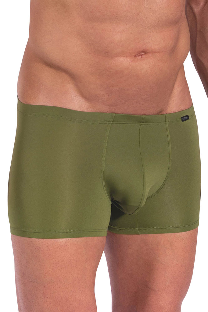 Olaf Benz Minipants RED2363 aus seidiger Microfaser in Grün