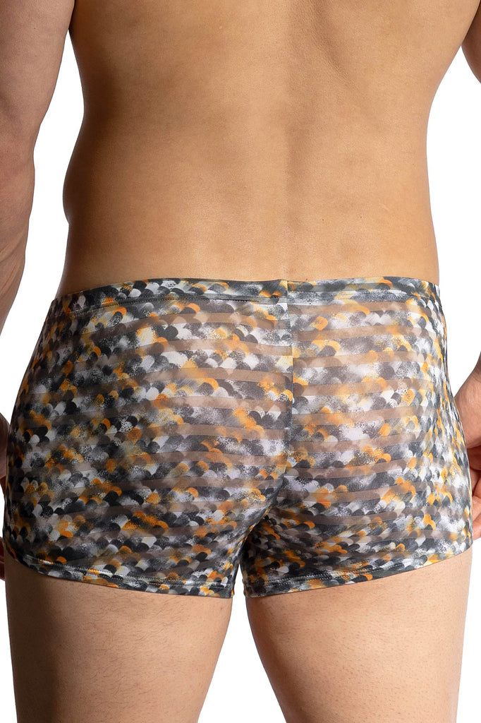 Minipants RED2406 mit Struktur-Print aus Microfaser