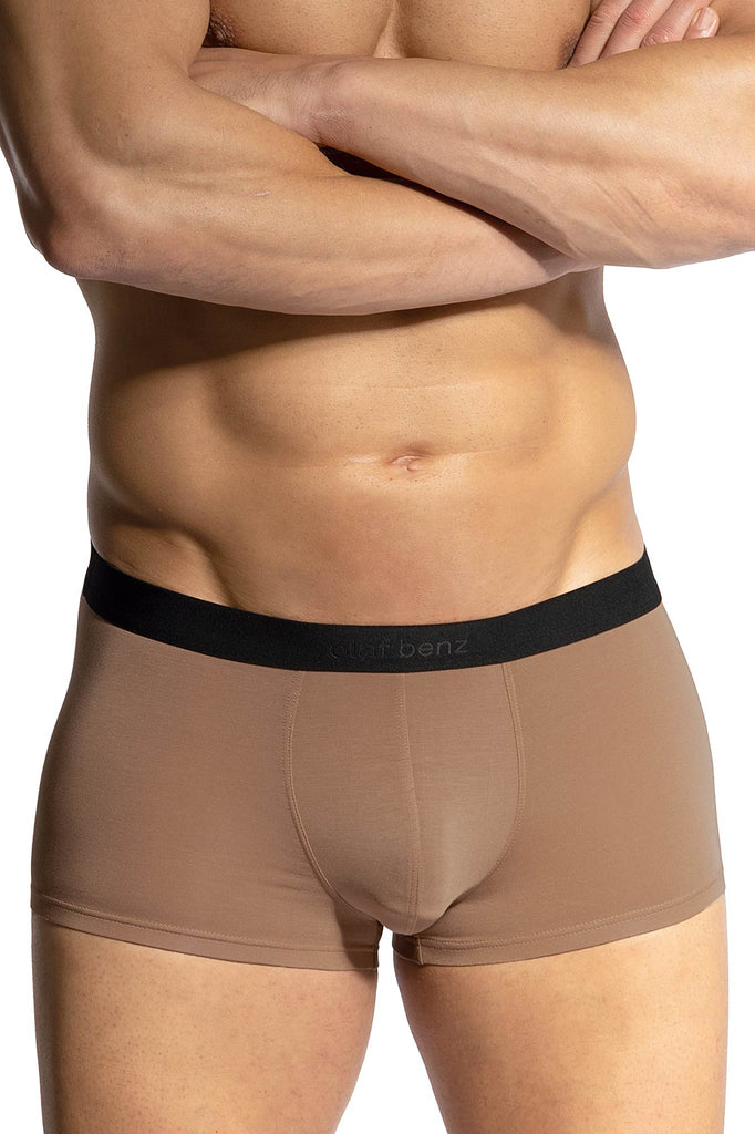 Olaf Benz Minipants RED2407 aus Modal im Hellbraun