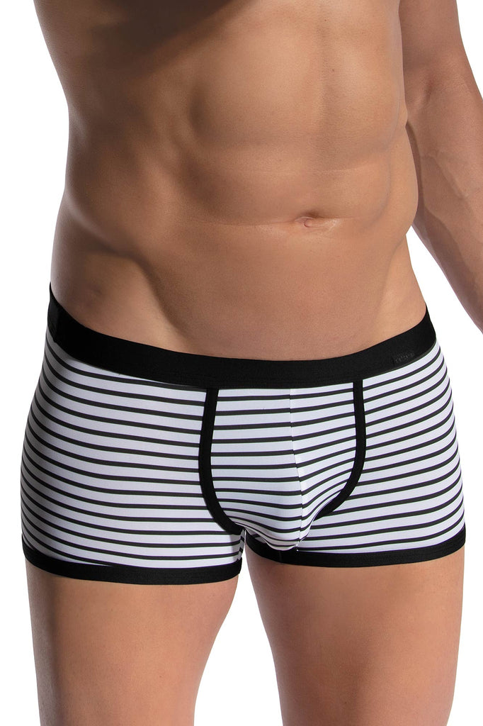 Olaf Benz Retropants RED2475 aus Microfaser in white/grey