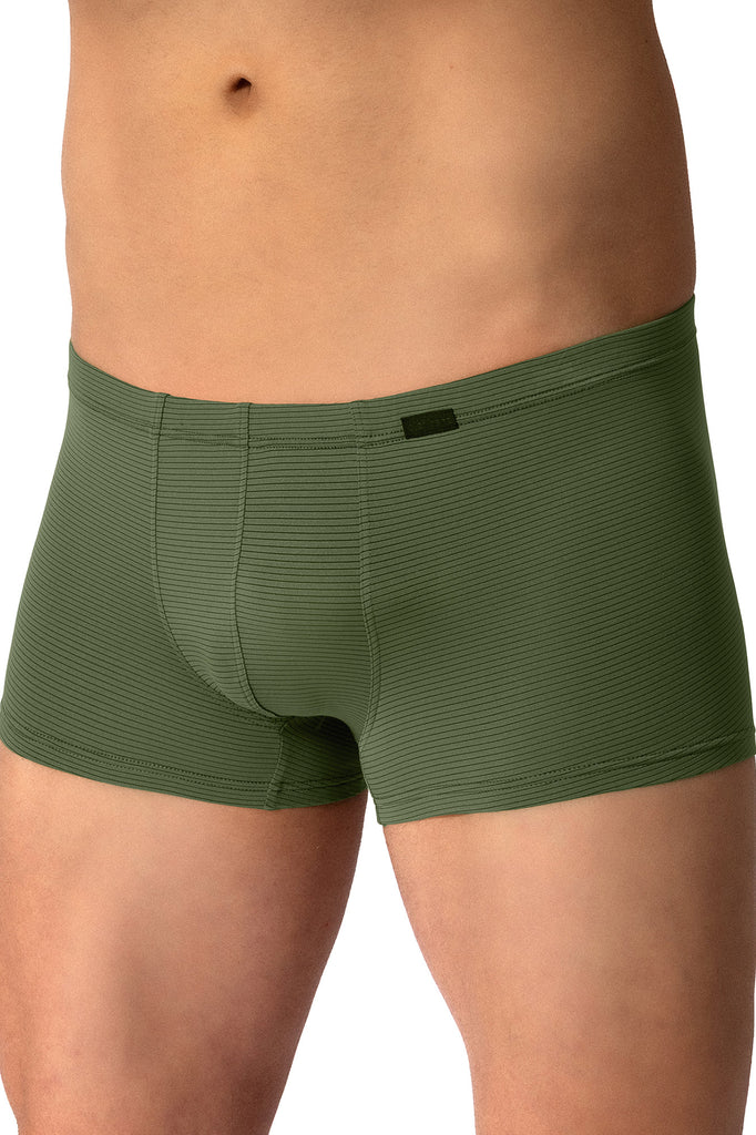 Olaf Benz Minipants RED2600 aus Microfser mit Ringelstruktur in Oliv