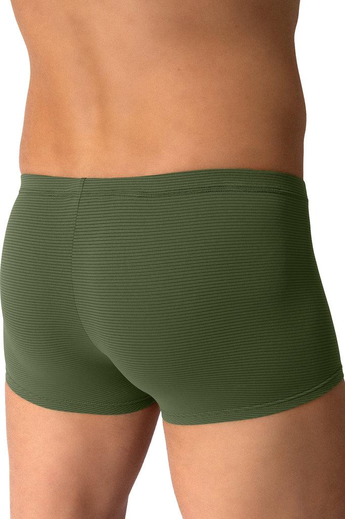 Olaf Benz Minipants RED2600 aus Microfser mit Ringelstruktur in Oliv