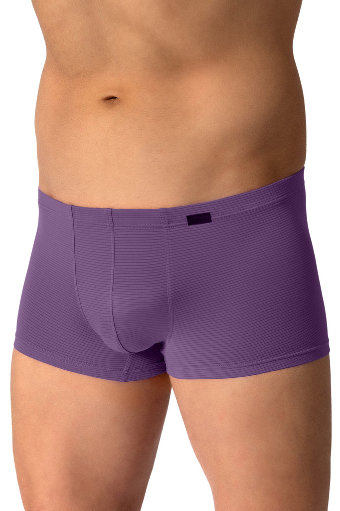 Olaf Benz Minipants RED2600 aus Microfser mit Ringelstruktur in Purple