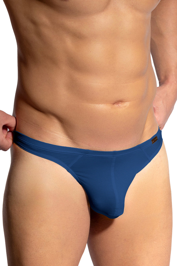 Olaf Benz Ministring RED1201 aus luftig leichter Microfaser in Marine-Blau