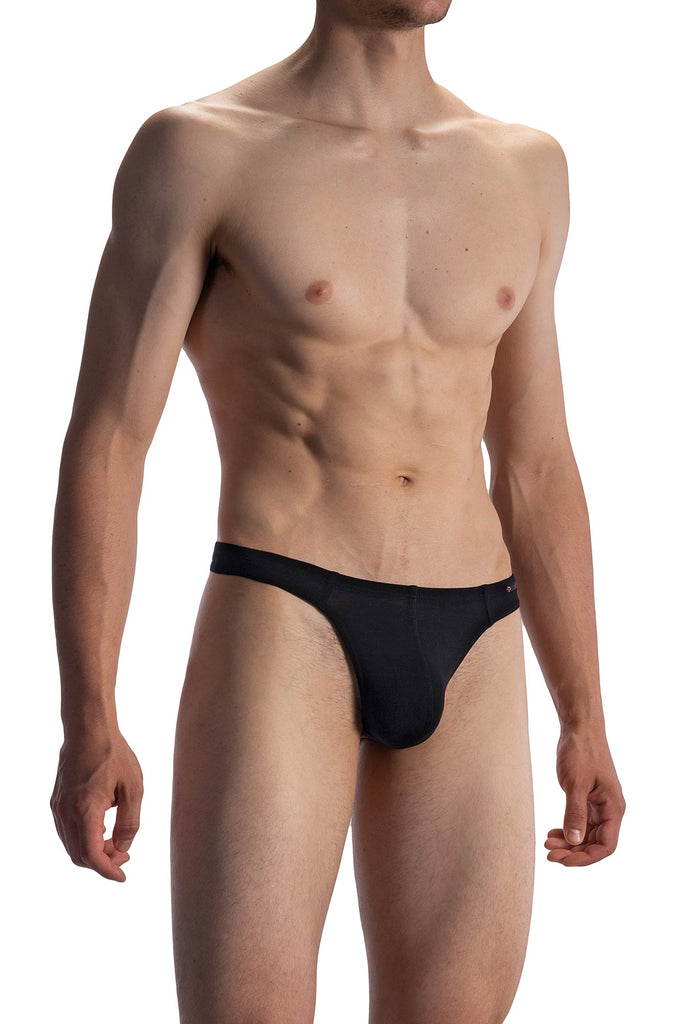 Olaf Benz Ministring RED1601 in Schwarz aus Baumwolle