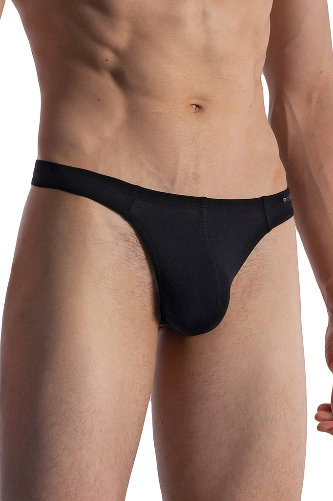 Olaf Benz Ministring RED1601 in Schwarz aus Baumwolle