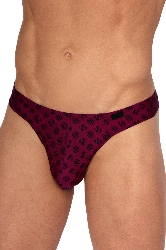 Olaf Benz Ministring RED2558 aus halbtransparenter Microfaser in Berry/Blue