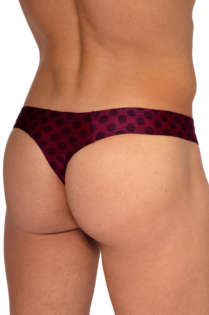 Olaf Benz Ministring RED2558 aus halbtransparenter Microfaser in Berry/Blue