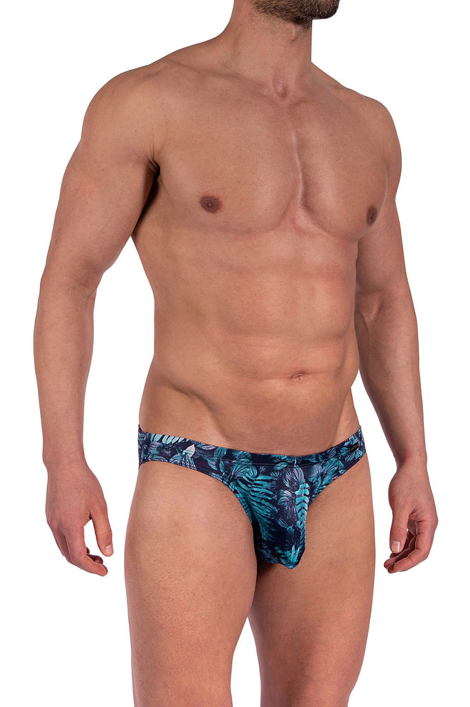 Olaf Benz Brazilbrief RED2362 aus weicher Microfaser mit Palmendessin