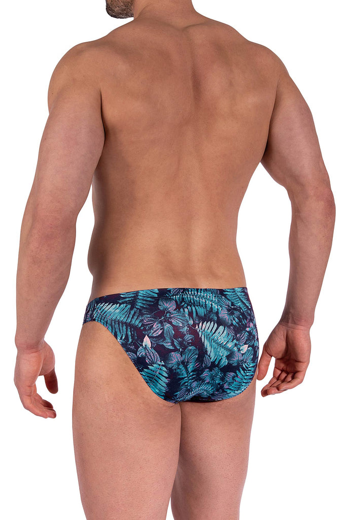 Olaf Benz Brazilbrief RED2362 aus weicher Microfaser mit Palmendessin