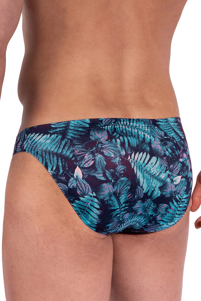 Olaf Benz Brazilbrief RED2362 aus weicher Microfaser mit Palmendessin