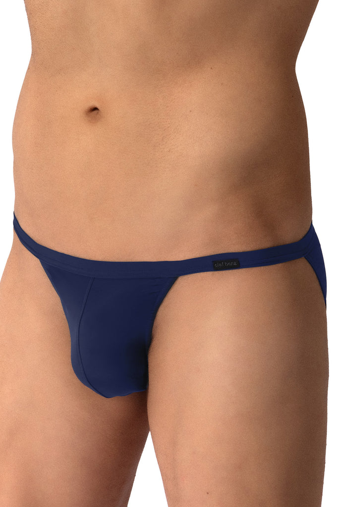 Olaf Benz Riotanga RED2607 aus seidiger Microfaser in Navyblau