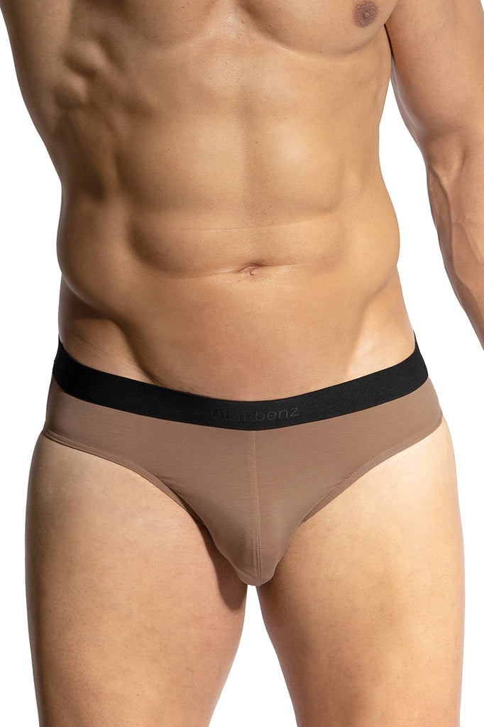 Olaf Benz Sportbrief RED2407 aus Modal im Hellbraun