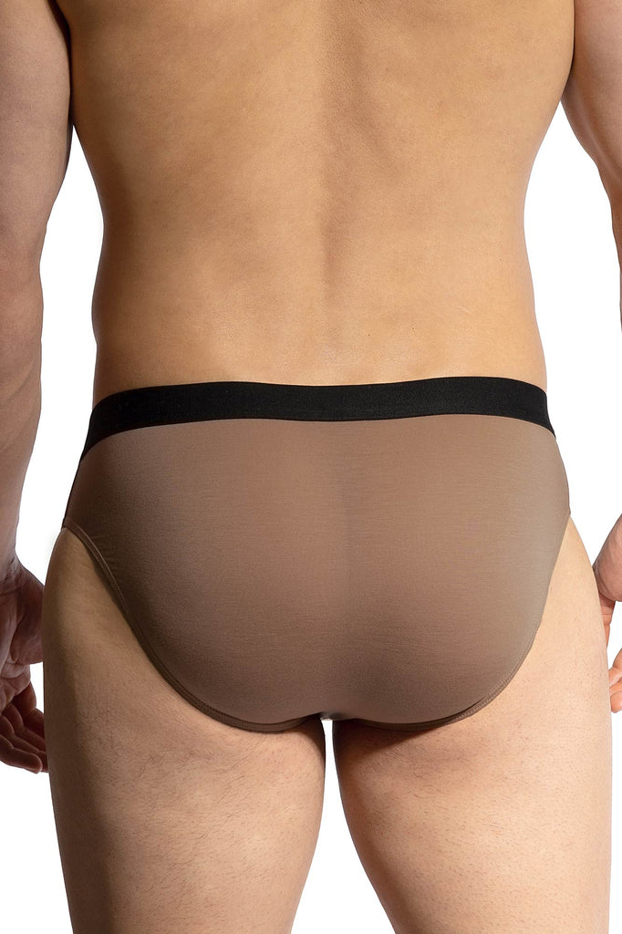 Olaf Benz Sportbrief RED2407 aus Modal im Hellbraun