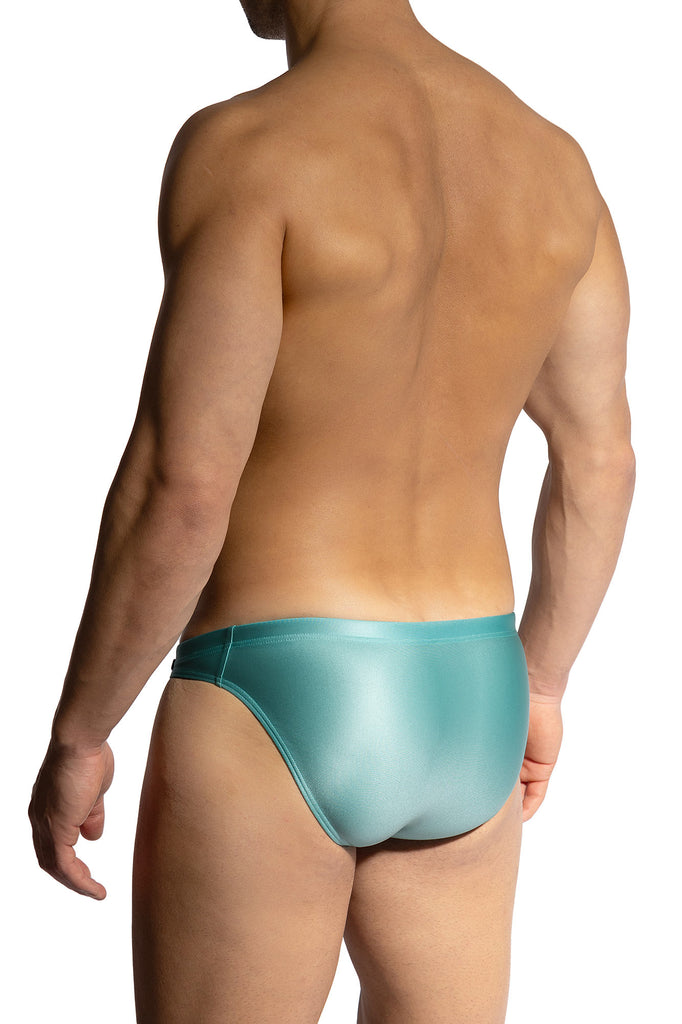 Olaf Benz Sunbrief BLU2453 aus Glanz-Jersey in Mintblau