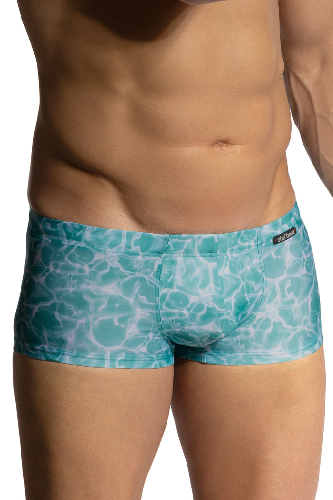 Olaf Benz Sunpants BLU2452 aus Jersey-Ware in Poolblau