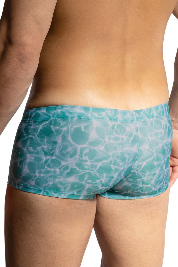 Olaf Benz Sunpants BLU2452 aus Jersey-Ware in Poolblau