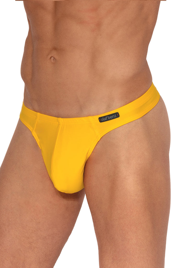 Olaf Benz Sunstring BLU2551 aus schnelltrocknenderm Stretchpolyamid in Gelb