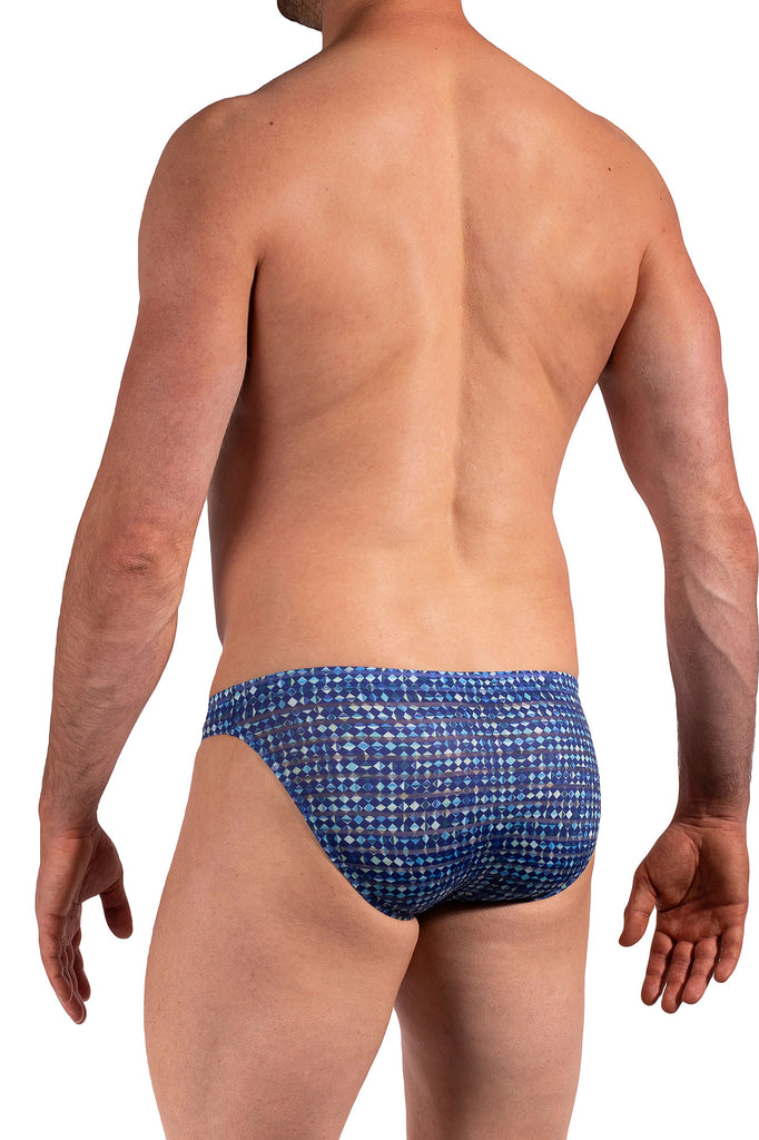 Olaf Benz Brazilbrief RED2263 in Blau aus Microfaser