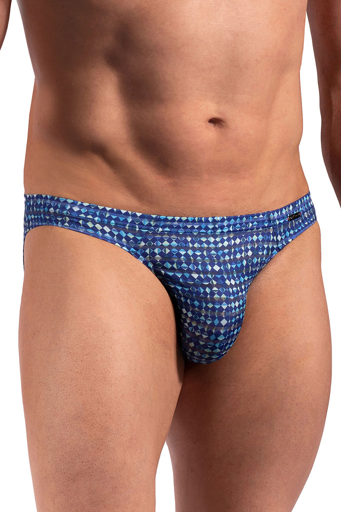 Olaf Benz Brazilbrief RED2263 in Blau aus Microfaser