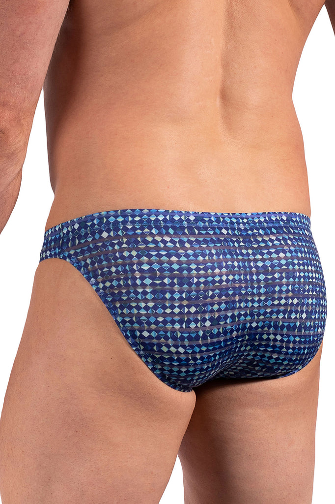 Olaf Benz Brazilbrief RED2263 in Blau aus Microfaser