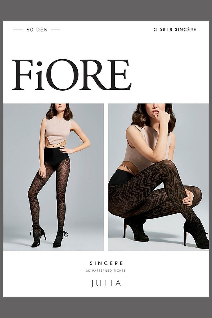 Fiore Strumpfhose Sincere - black
