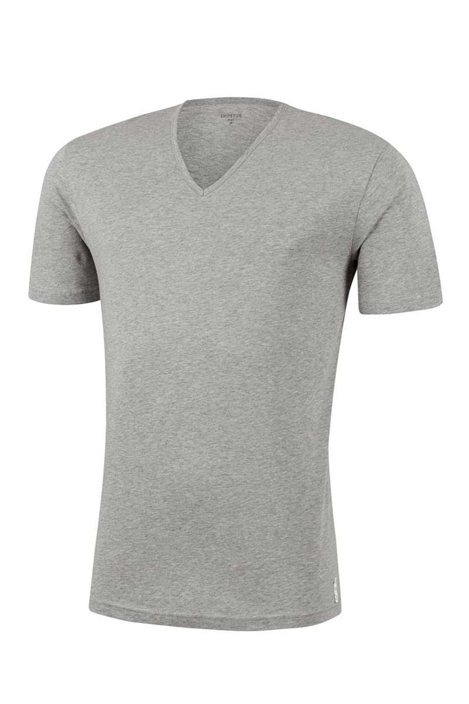IMPETUS V-Shirt Pure Cotton - grau