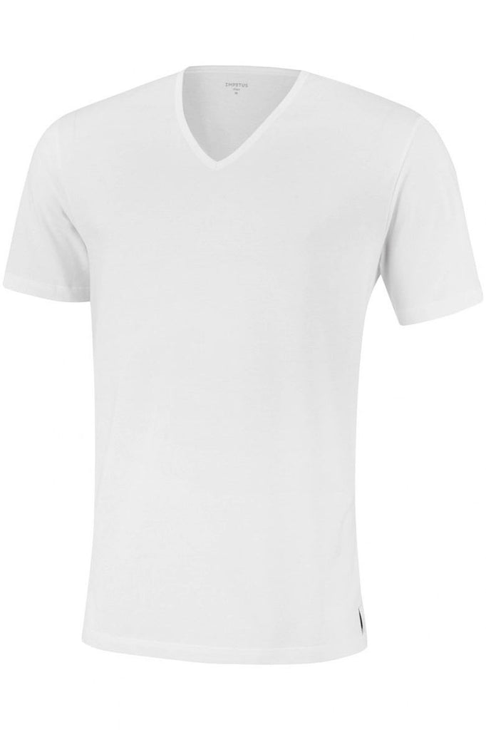 IMPETUS V-Shirt Pure Cotton - weiß