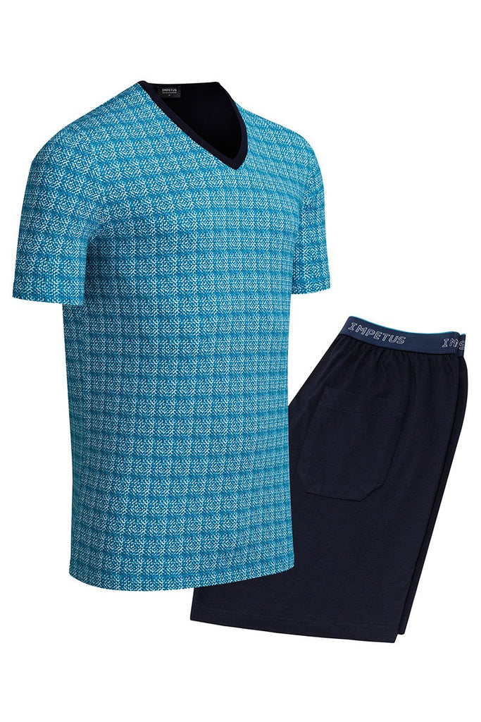 Impetus Pyjama Vinci - blau