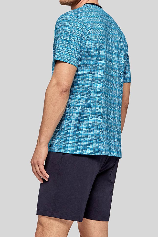 Impetus Pyjama Vinci - blau