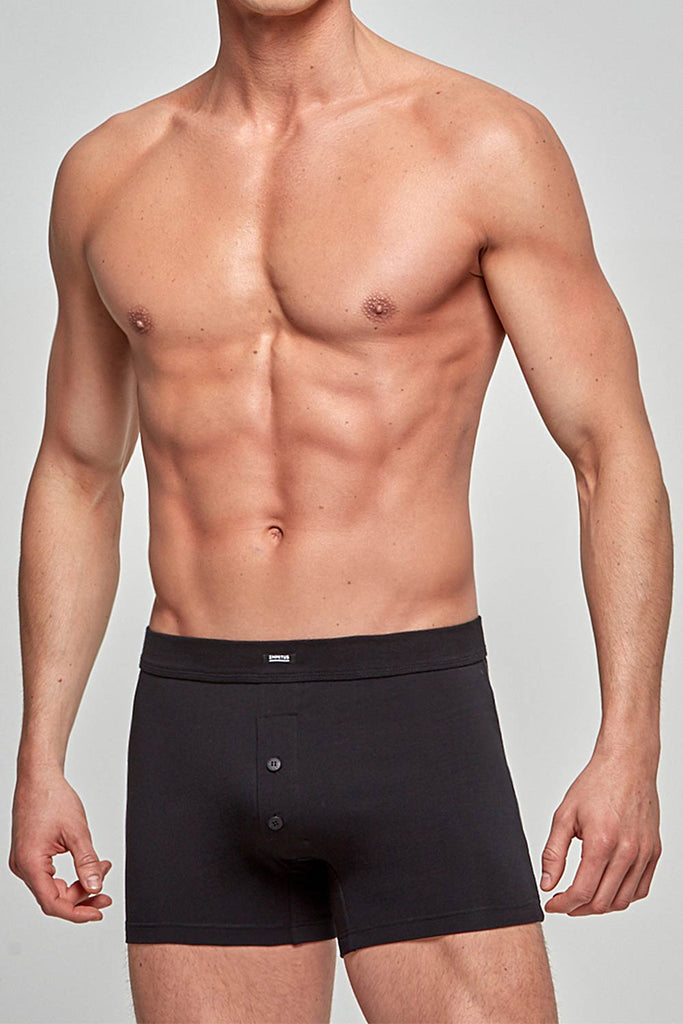 IMPETUS Retro Cotton-Stretch - schwarz