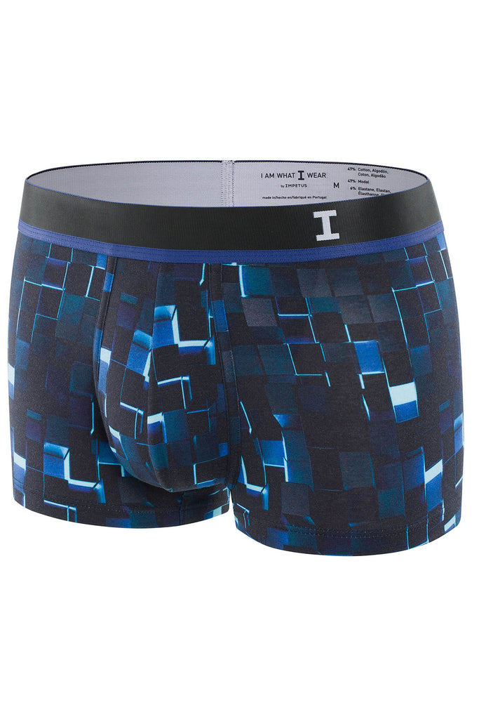 I AM WHAT I WEAR Retro Dunker - black/blue