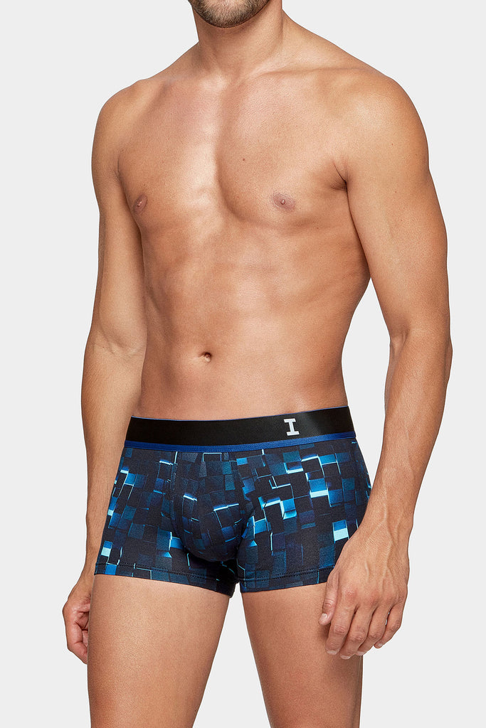 I AM WHAT I WEAR Retro Dunker - black/blue