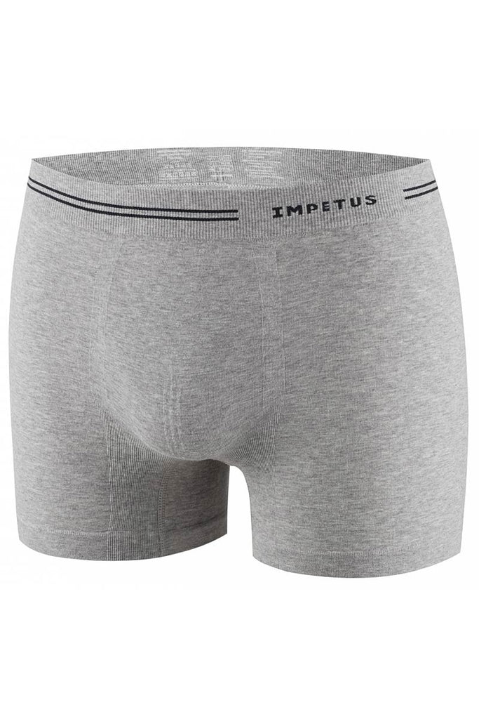 Impetus Retro Cotton Seamless aus Mischgewebe in Grau-Melange