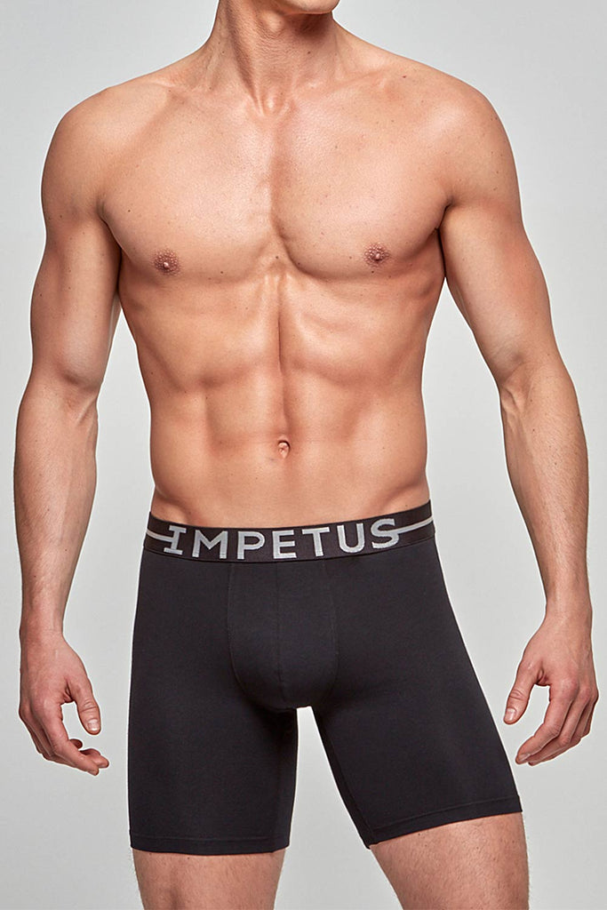 IMPETUS Retro Cotton-Stretch - schwarz