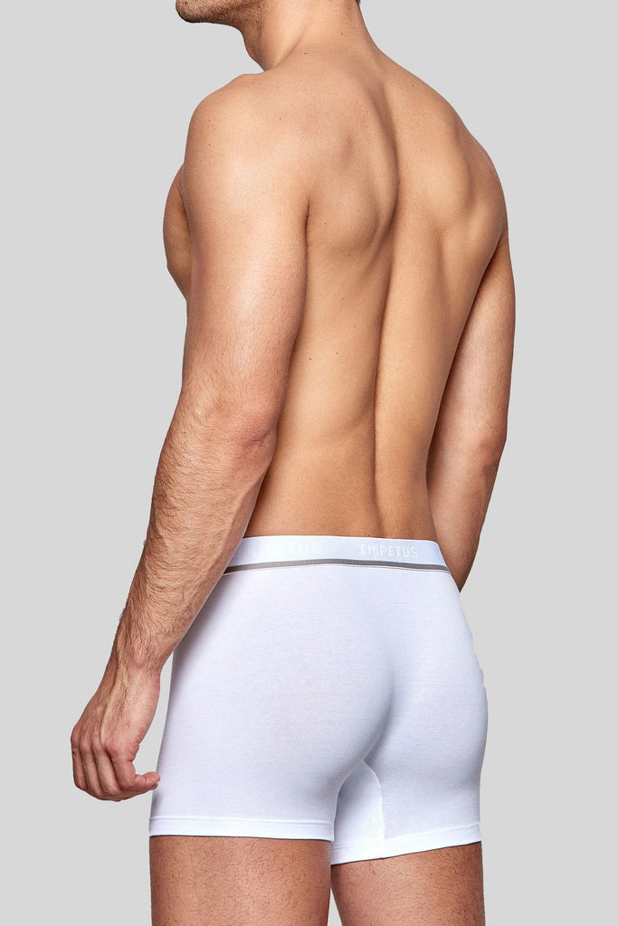 Impetus Retro Cotton-Stretch im Doppelpack aus Baumwolle und Elasthan in Weiß