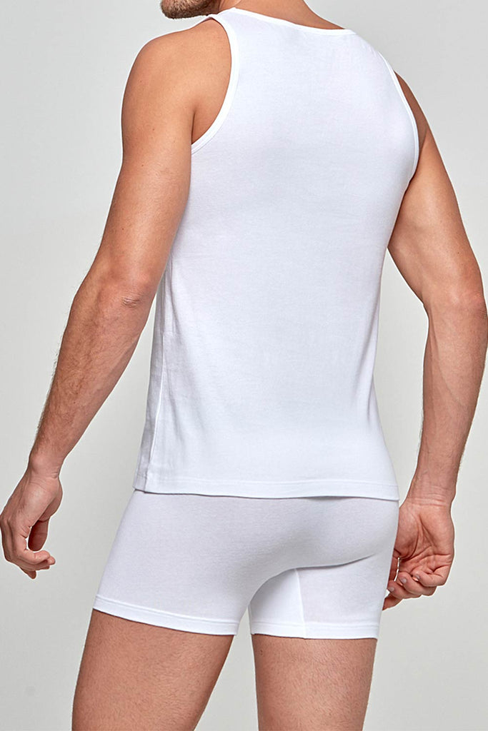 IMPETUS Singlet Organic - weiß