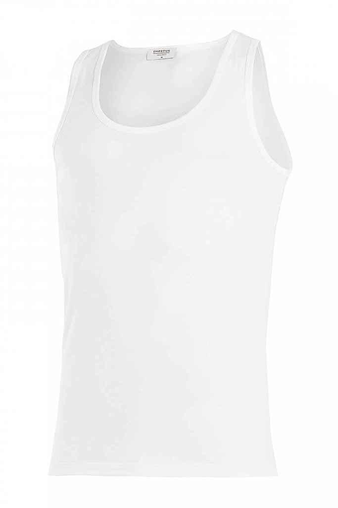 IMPETUS Singlet Organic - weiß